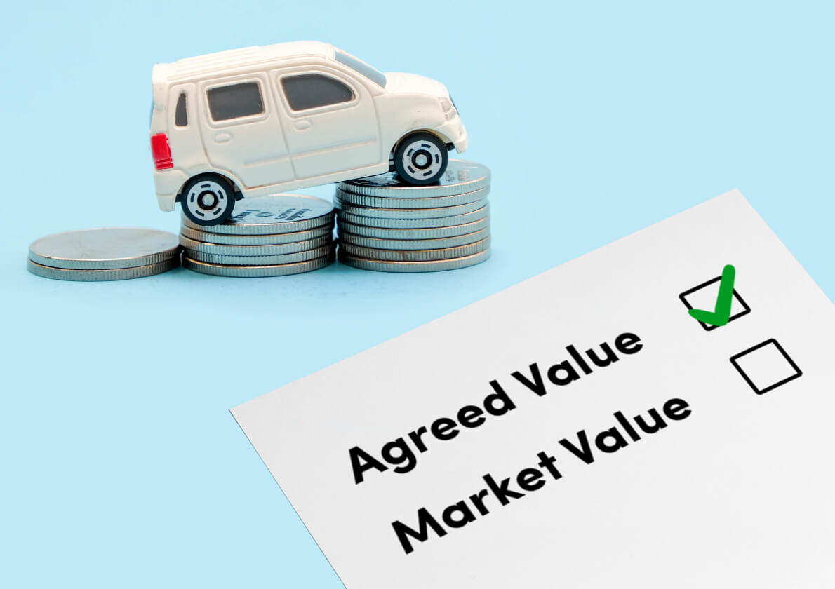 agreed value vs market value