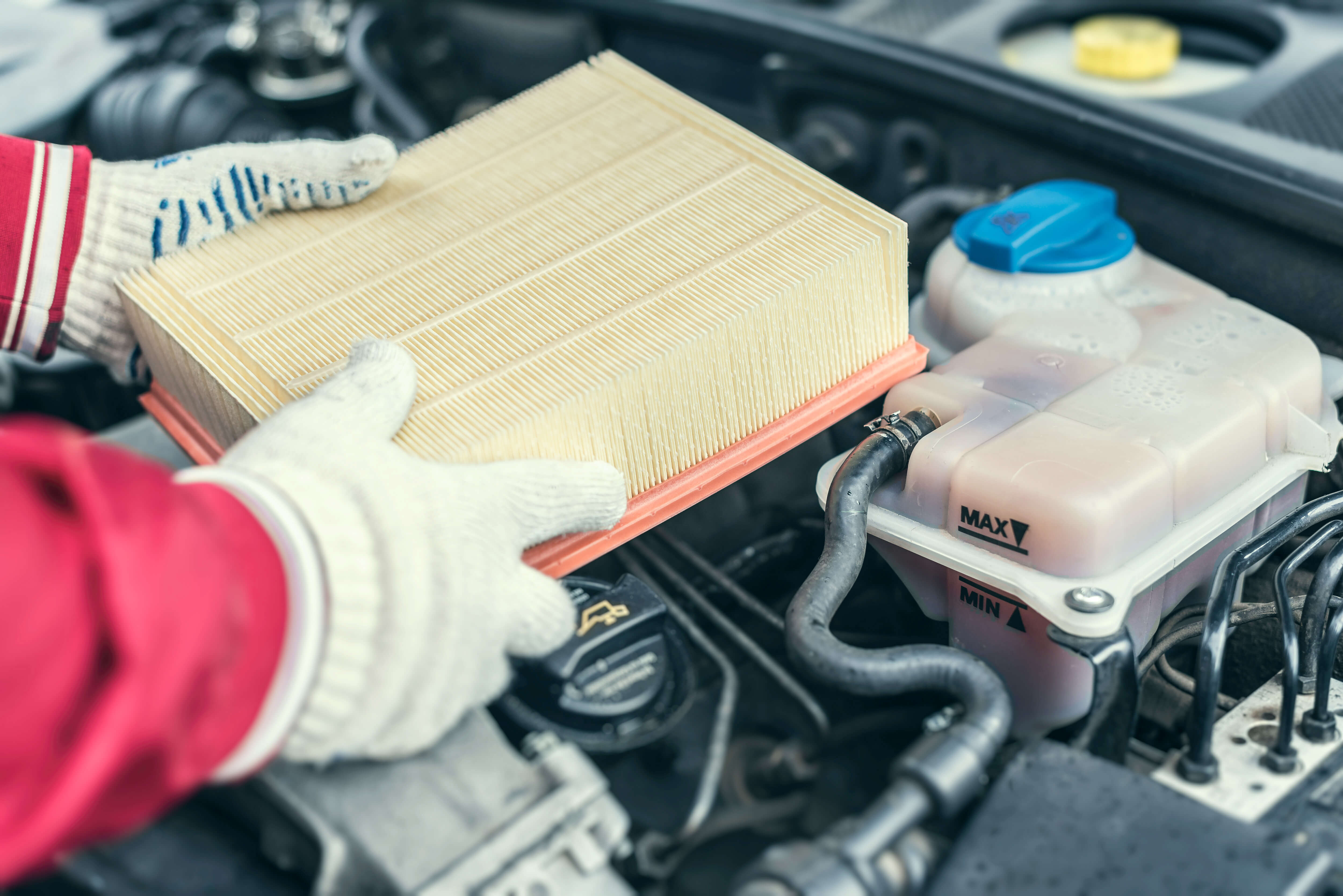 cleaning air filters